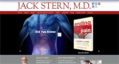 Desktop Screenshot of drjackstern.com